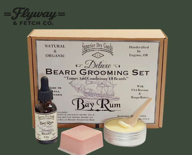 Bay Rum Beard Grooming Gift Set