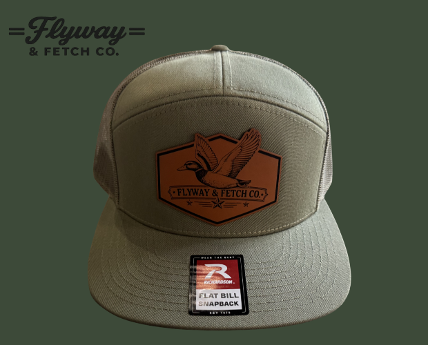 Leather Patch Hat (Green)